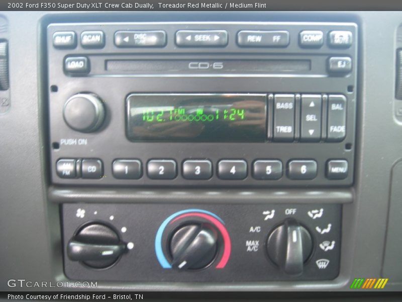 Toreador Red Metallic / Medium Flint 2002 Ford F350 Super Duty XLT Crew Cab Dually