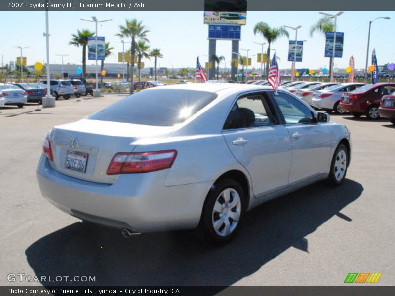 Titanium Metallic / Ash 2007 Toyota Camry LE