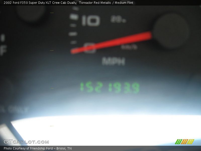 Toreador Red Metallic / Medium Flint 2002 Ford F350 Super Duty XLT Crew Cab Dually