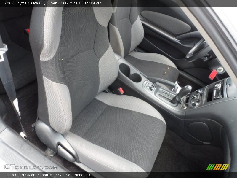  2003 Celica GT Black/Silver Interior