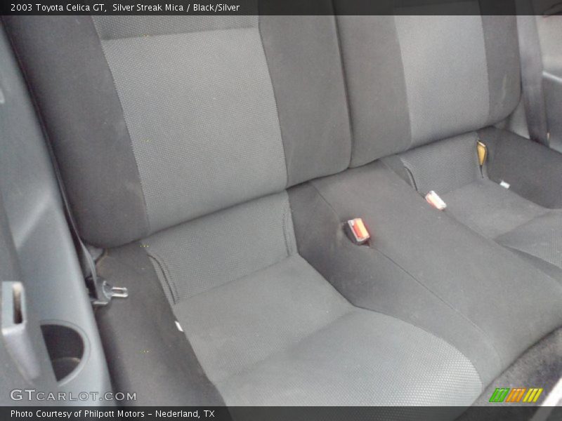  2003 Celica GT Black/Silver Interior