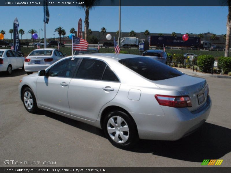 Titanium Metallic / Ash 2007 Toyota Camry LE