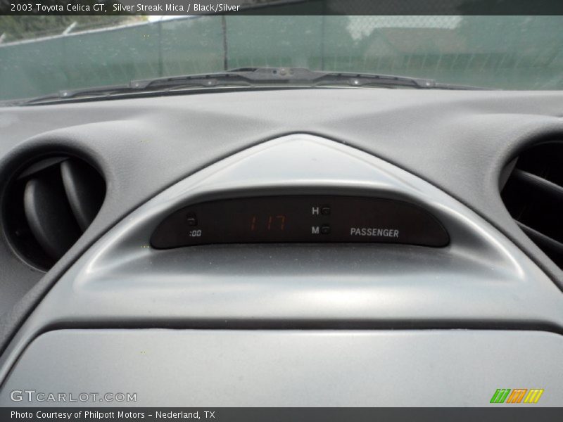 Silver Streak Mica / Black/Silver 2003 Toyota Celica GT