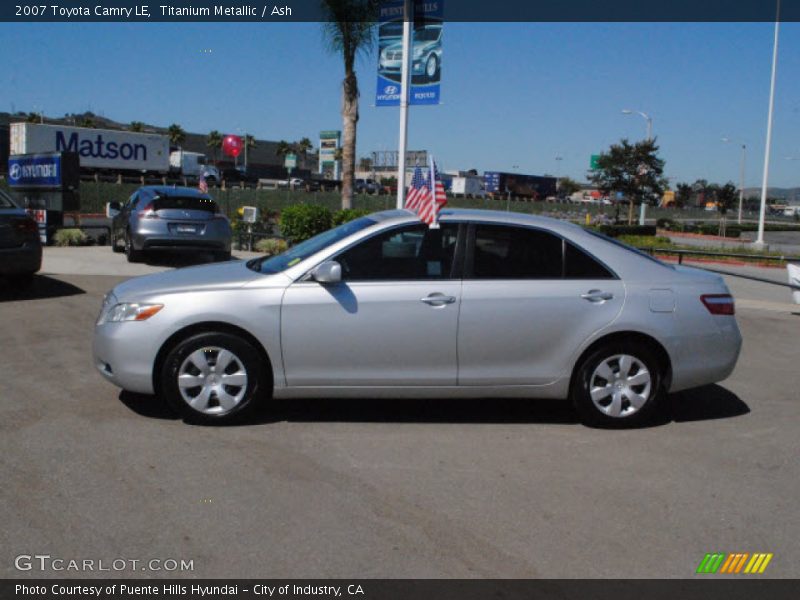 Titanium Metallic / Ash 2007 Toyota Camry LE