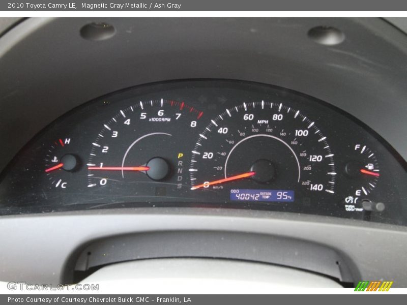 Magnetic Gray Metallic / Ash Gray 2010 Toyota Camry LE