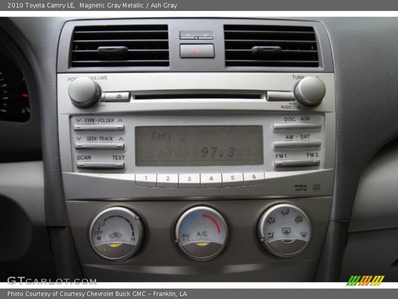 Magnetic Gray Metallic / Ash Gray 2010 Toyota Camry LE