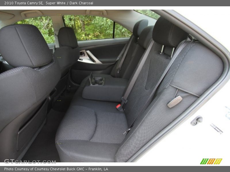 Super White / Dark Charcoal 2010 Toyota Camry SE