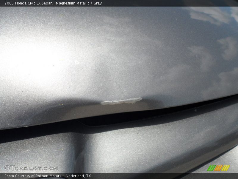 Magnesium Metallic / Gray 2005 Honda Civic LX Sedan