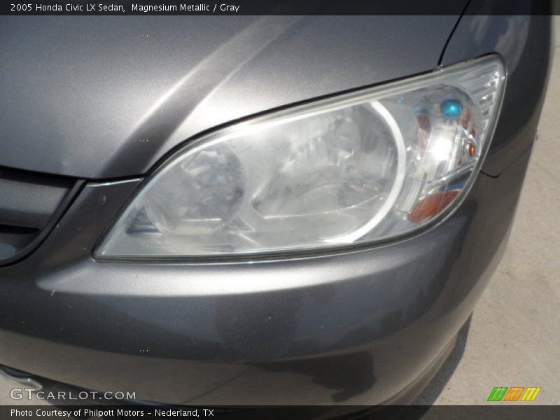 Magnesium Metallic / Gray 2005 Honda Civic LX Sedan