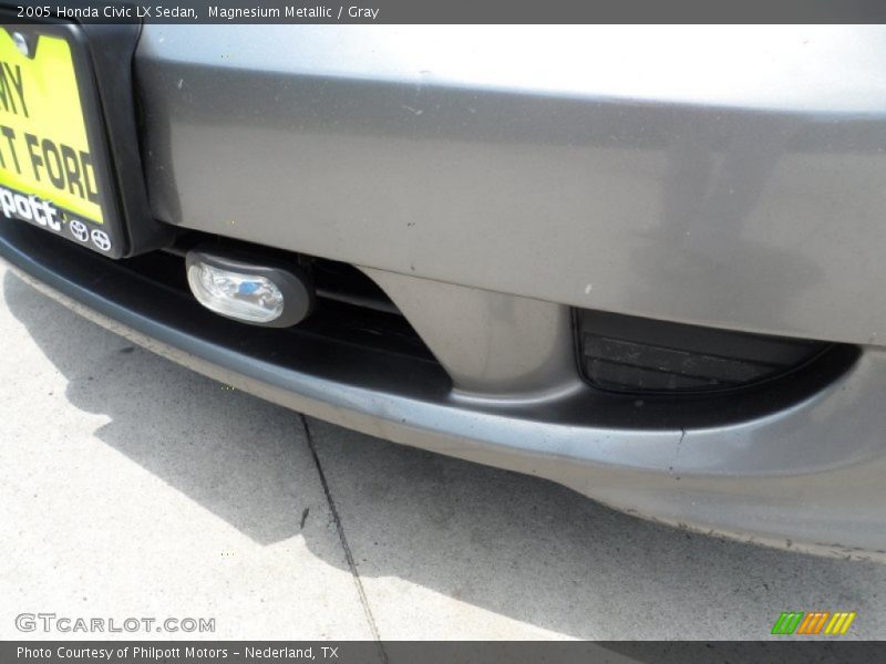 Magnesium Metallic / Gray 2005 Honda Civic LX Sedan