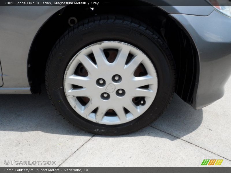 Magnesium Metallic / Gray 2005 Honda Civic LX Sedan