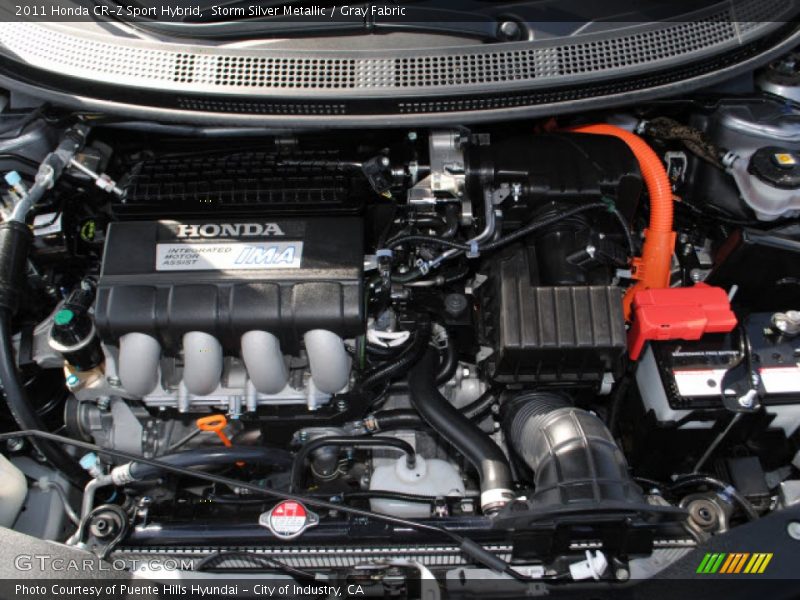  2011 CR-Z Sport Hybrid Engine - 1.5 Liter SOHC 16-Valve i-VTEC 4 Cylinder IMA Gasoline/Electric Hybrid