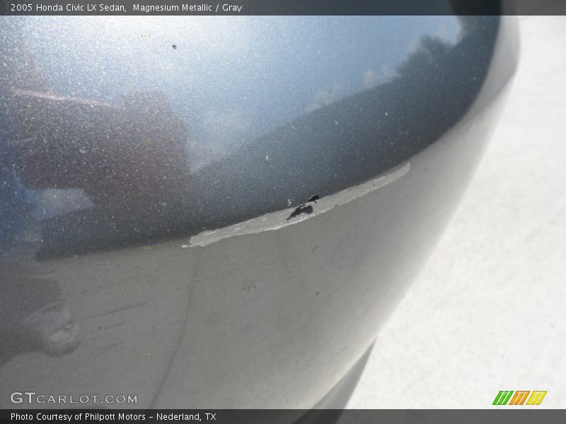 Magnesium Metallic / Gray 2005 Honda Civic LX Sedan