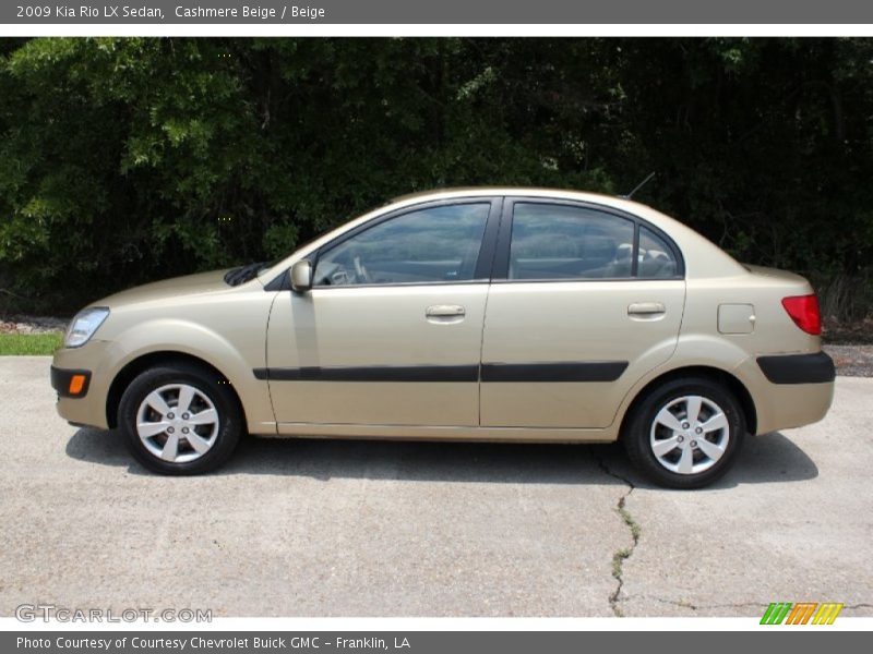  2009 Rio LX Sedan Cashmere Beige