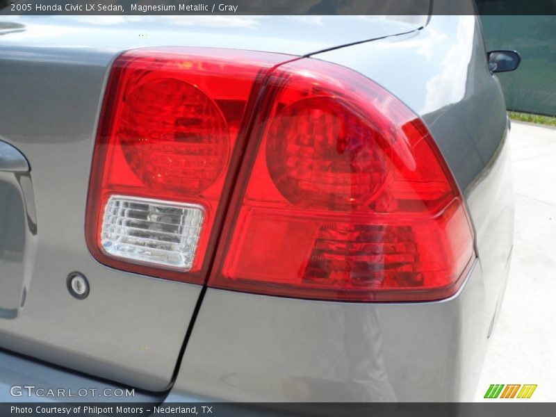Magnesium Metallic / Gray 2005 Honda Civic LX Sedan