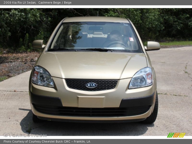 Cashmere Beige / Beige 2009 Kia Rio LX Sedan