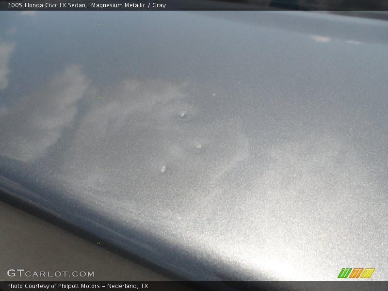 Magnesium Metallic / Gray 2005 Honda Civic LX Sedan