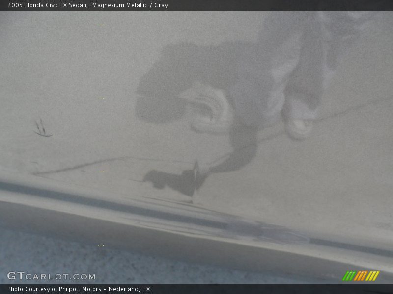Magnesium Metallic / Gray 2005 Honda Civic LX Sedan