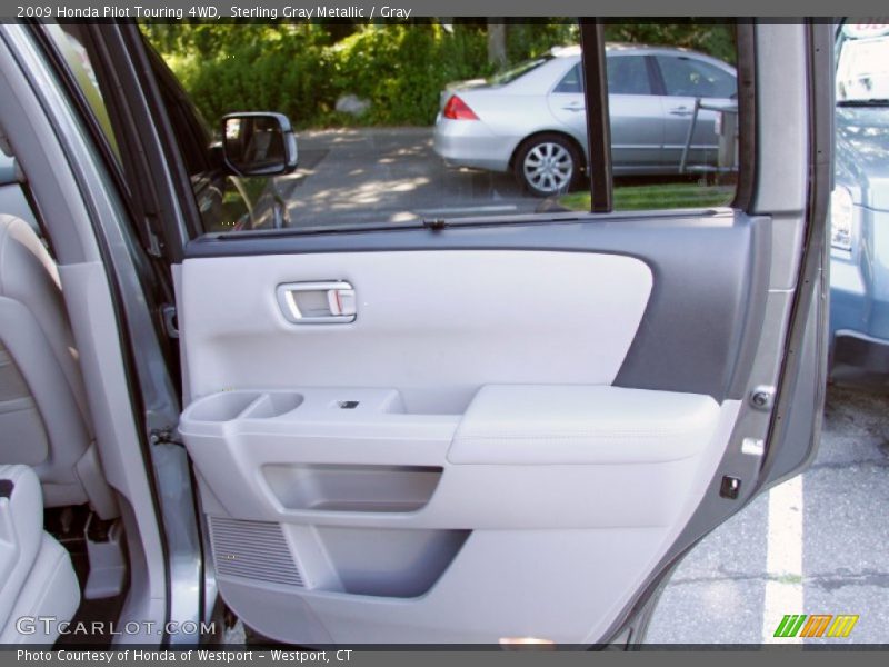 Sterling Gray Metallic / Gray 2009 Honda Pilot Touring 4WD