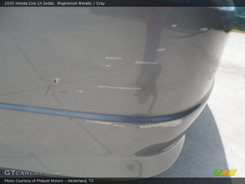 Magnesium Metallic / Gray 2005 Honda Civic LX Sedan