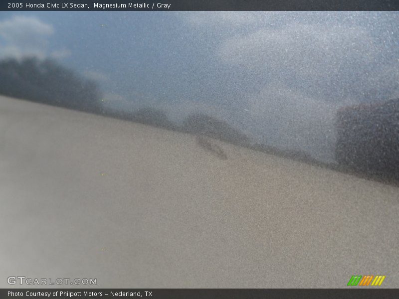 Magnesium Metallic / Gray 2005 Honda Civic LX Sedan