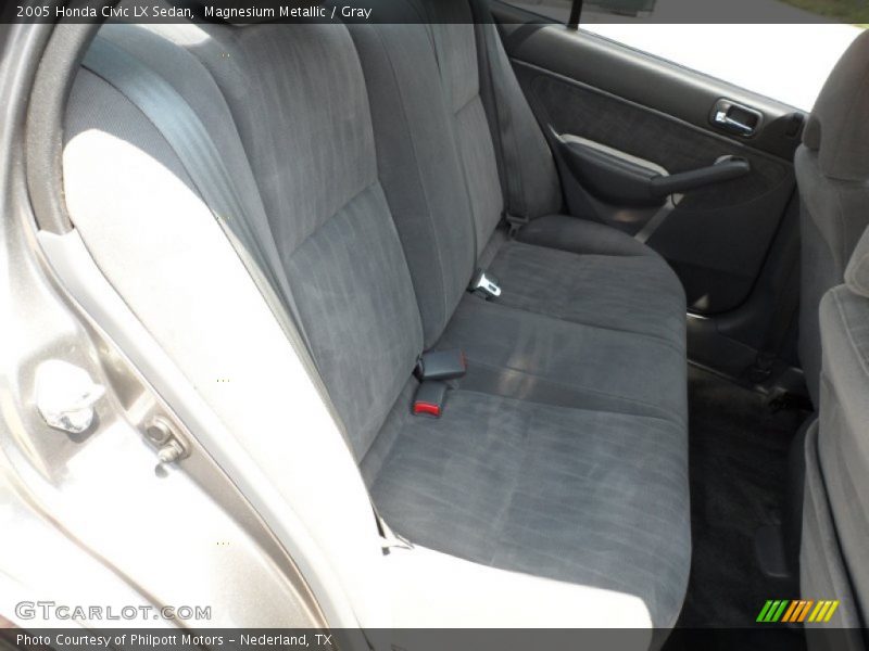 Magnesium Metallic / Gray 2005 Honda Civic LX Sedan