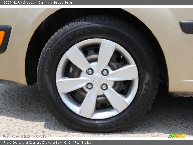  2009 Rio LX Sedan Wheel