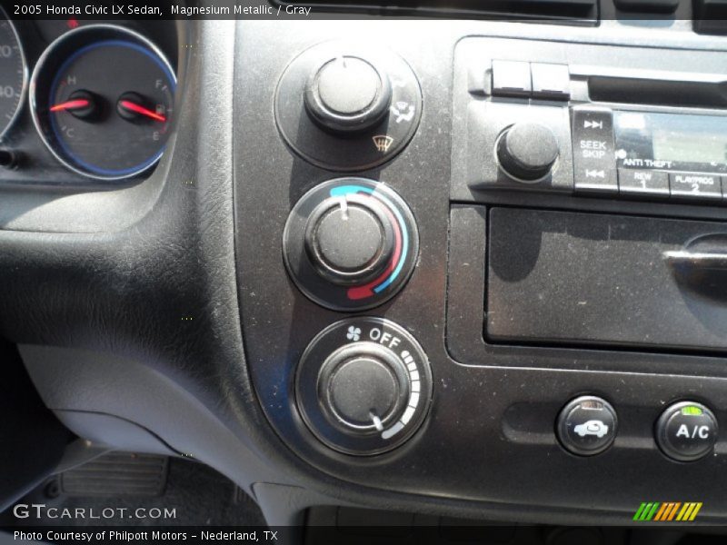 Magnesium Metallic / Gray 2005 Honda Civic LX Sedan