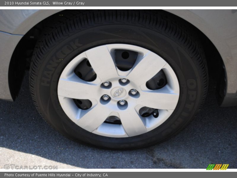 Willow Gray / Gray 2010 Hyundai Sonata GLS