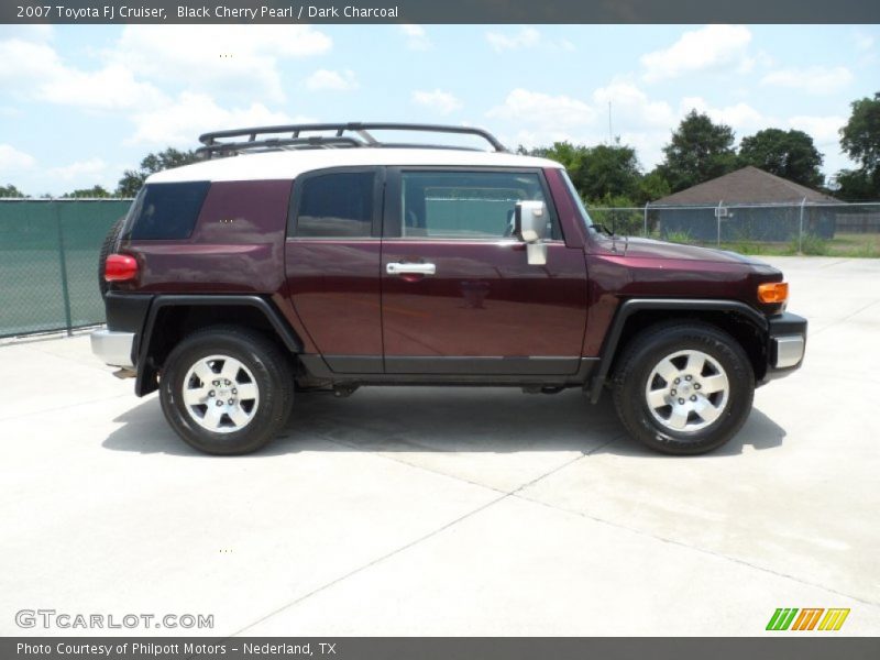 Black Cherry Pearl / Dark Charcoal 2007 Toyota FJ Cruiser