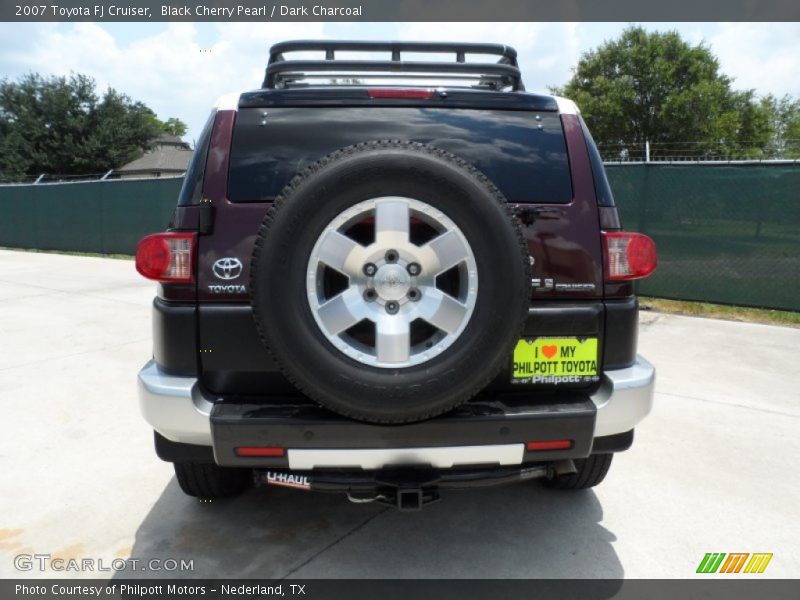 Black Cherry Pearl / Dark Charcoal 2007 Toyota FJ Cruiser