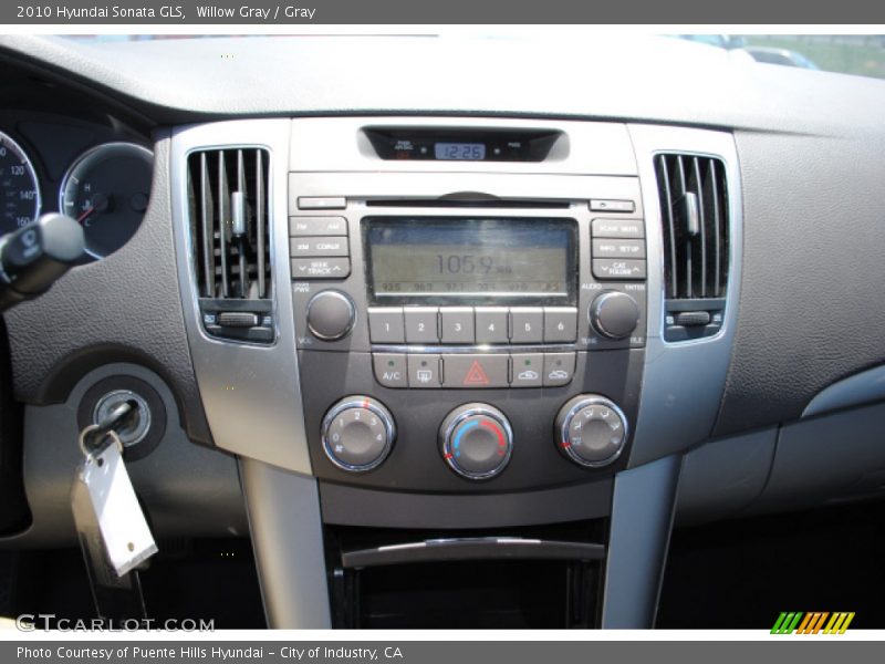Willow Gray / Gray 2010 Hyundai Sonata GLS