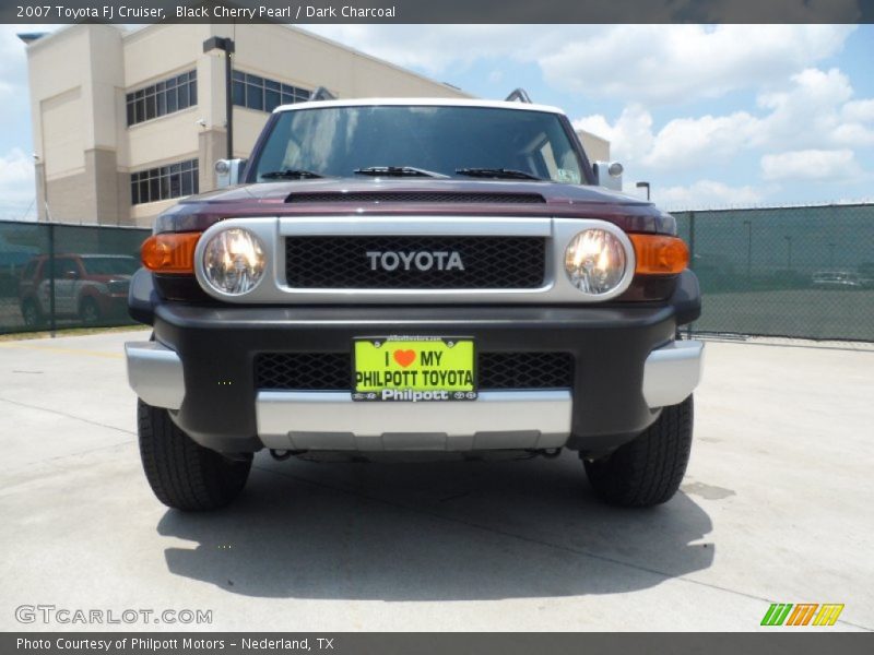 Black Cherry Pearl / Dark Charcoal 2007 Toyota FJ Cruiser