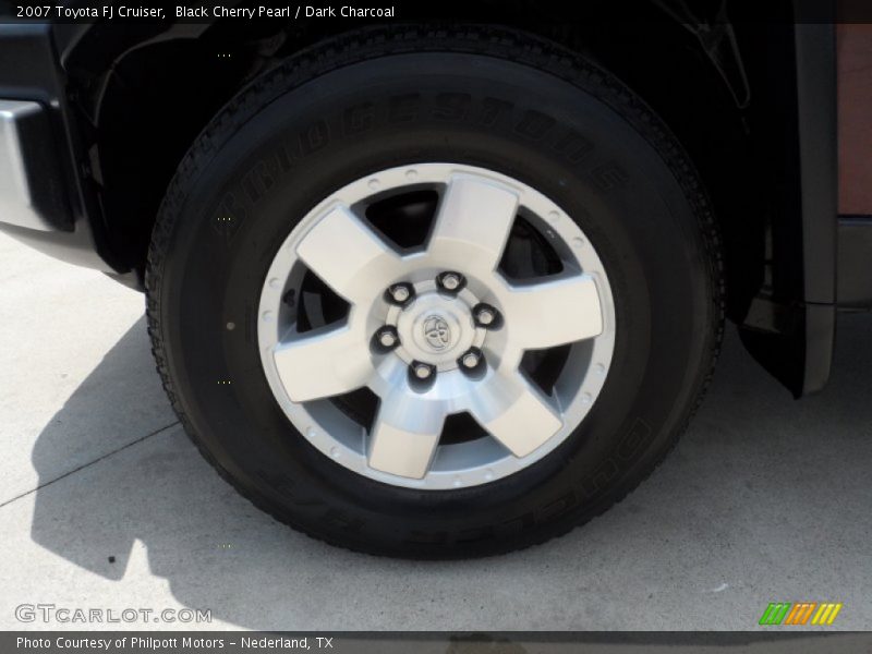 Black Cherry Pearl / Dark Charcoal 2007 Toyota FJ Cruiser