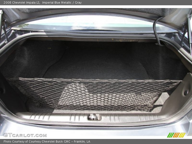 Imperial Blue Metallic / Gray 2008 Chevrolet Impala LS