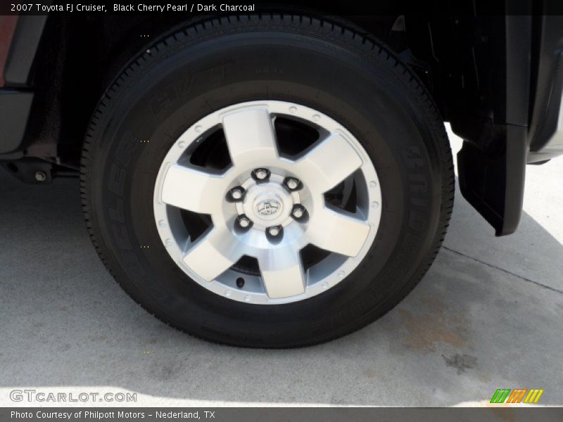 Black Cherry Pearl / Dark Charcoal 2007 Toyota FJ Cruiser