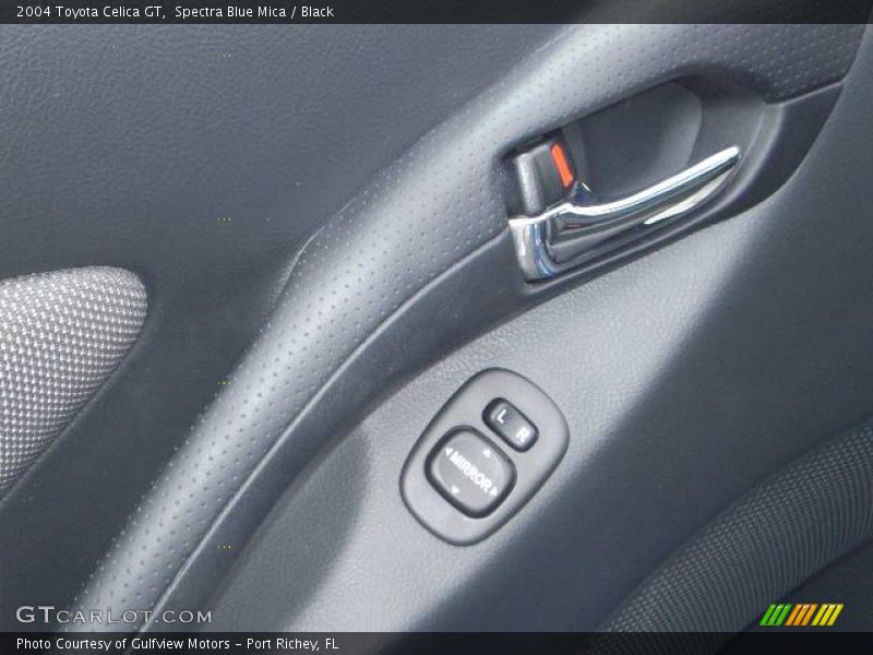 Spectra Blue Mica / Black 2004 Toyota Celica GT