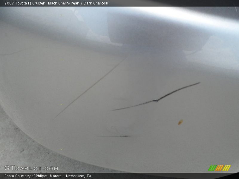 Black Cherry Pearl / Dark Charcoal 2007 Toyota FJ Cruiser