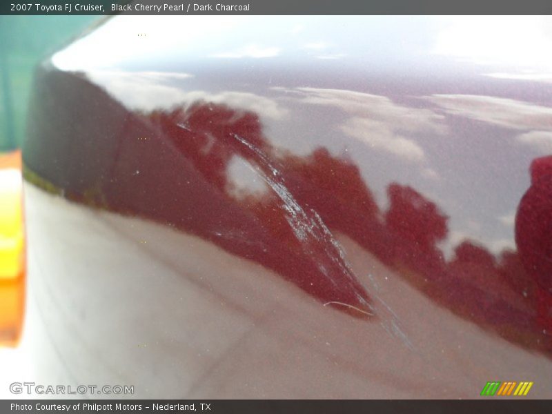 Black Cherry Pearl / Dark Charcoal 2007 Toyota FJ Cruiser