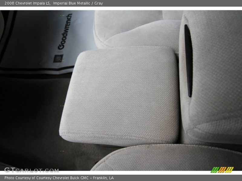 Imperial Blue Metallic / Gray 2008 Chevrolet Impala LS