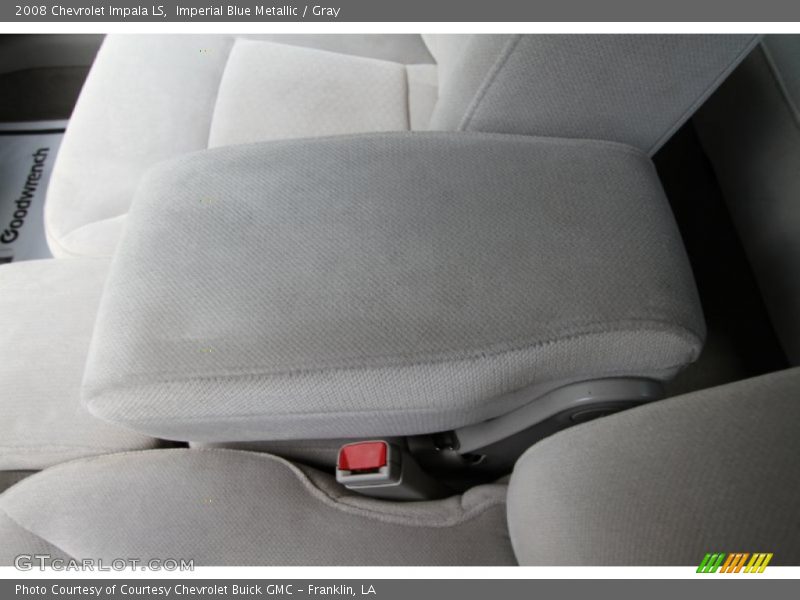 Imperial Blue Metallic / Gray 2008 Chevrolet Impala LS