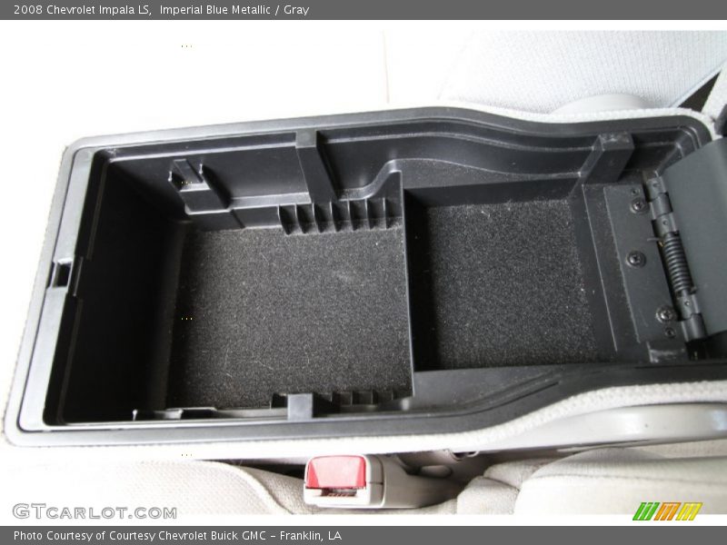Imperial Blue Metallic / Gray 2008 Chevrolet Impala LS