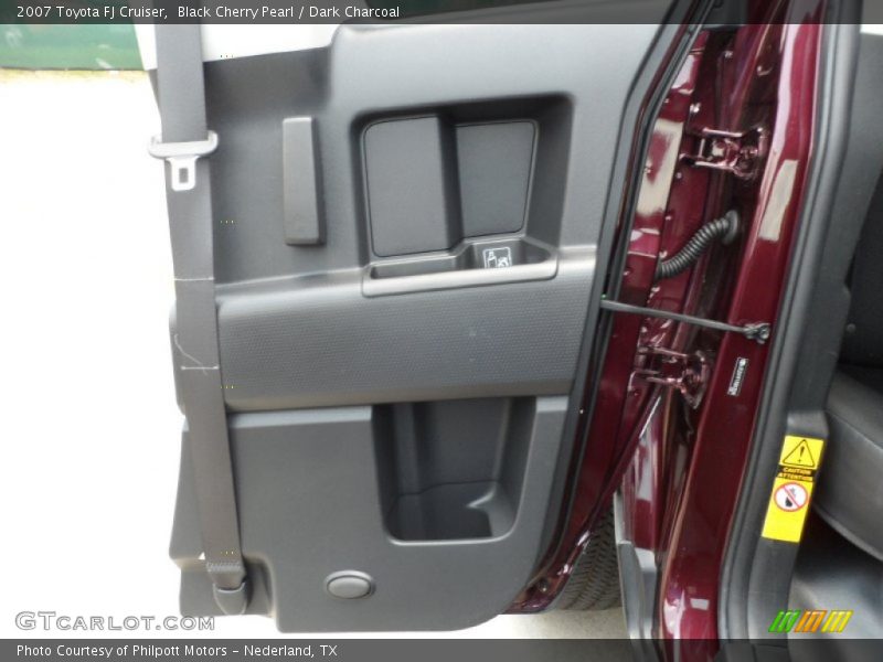 Black Cherry Pearl / Dark Charcoal 2007 Toyota FJ Cruiser