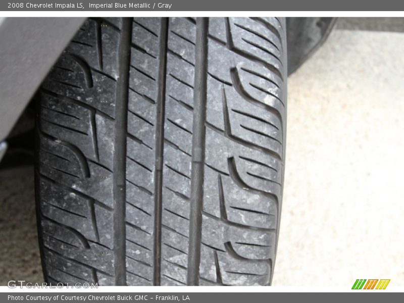 Imperial Blue Metallic / Gray 2008 Chevrolet Impala LS