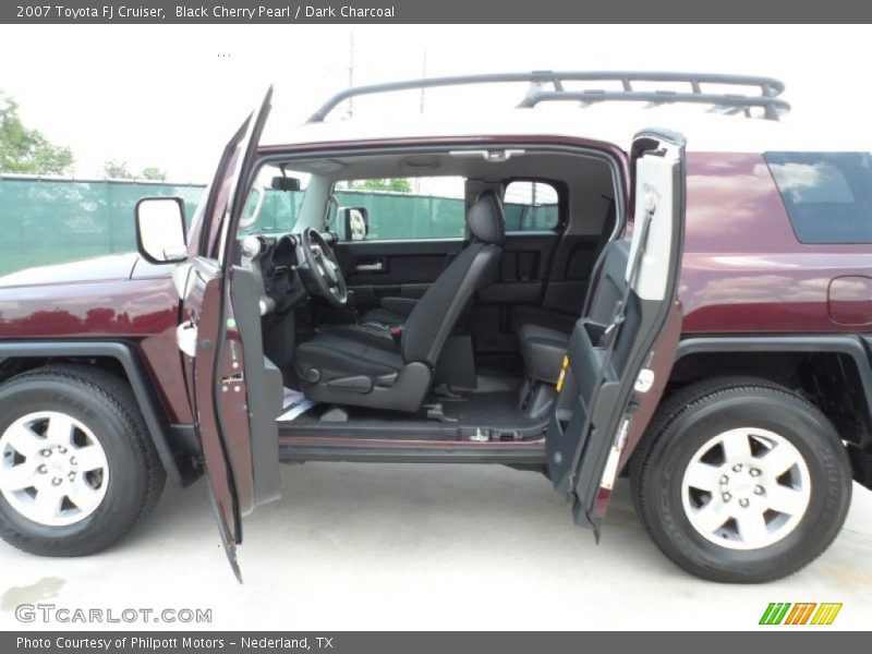 Black Cherry Pearl / Dark Charcoal 2007 Toyota FJ Cruiser