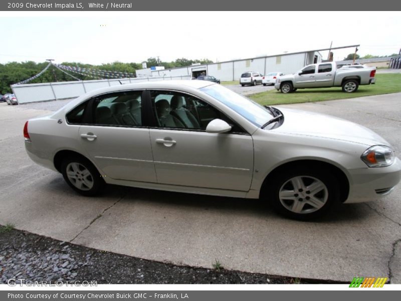 White / Neutral 2009 Chevrolet Impala LS