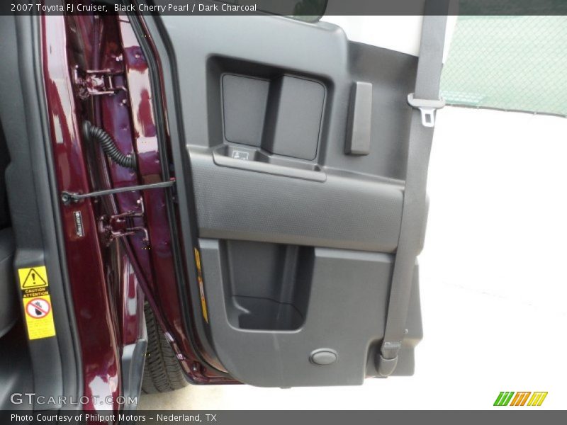 Black Cherry Pearl / Dark Charcoal 2007 Toyota FJ Cruiser