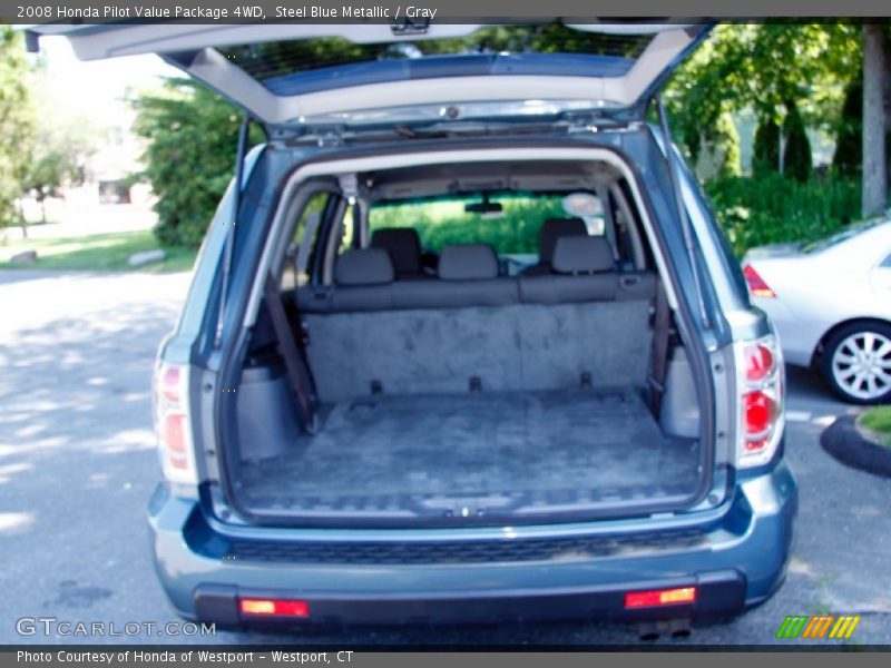 Steel Blue Metallic / Gray 2008 Honda Pilot Value Package 4WD
