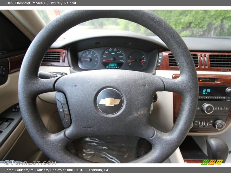 White / Neutral 2009 Chevrolet Impala LS