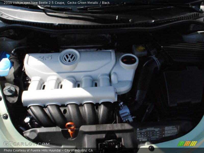  2010 New Beetle 2.5 Coupe Engine - 2.5 Liter DOHC 20-Valve 5 Cylinder
